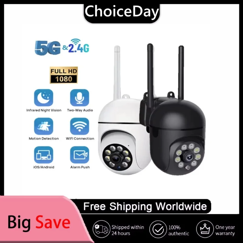 Compact Camera Mirrorless - 5G Wifi Video Surveillance Camera 5MP