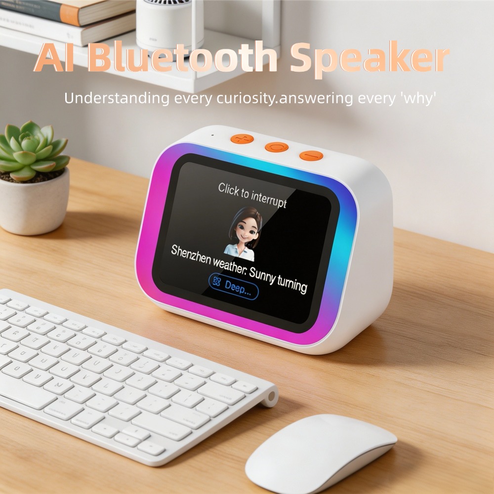 Unique Electronics Gadgets - AI Bluetooth Speaker 5.4 AI voice