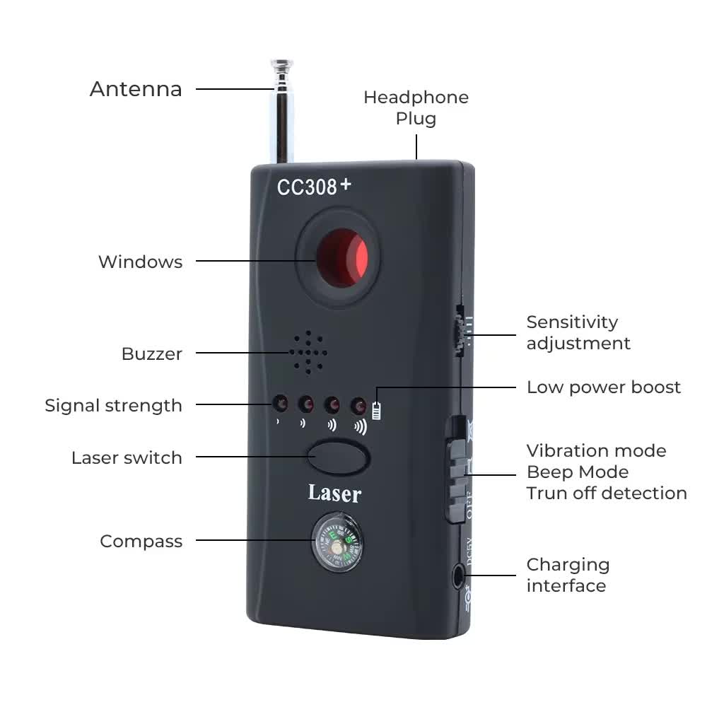 CC308 Portable Hidden Camera D - Electronics Gadgets Sale 评论和价格
