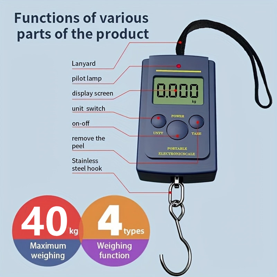 40kg Multifunctional Mini Elec - Electronics And Gadgets 评论和价格