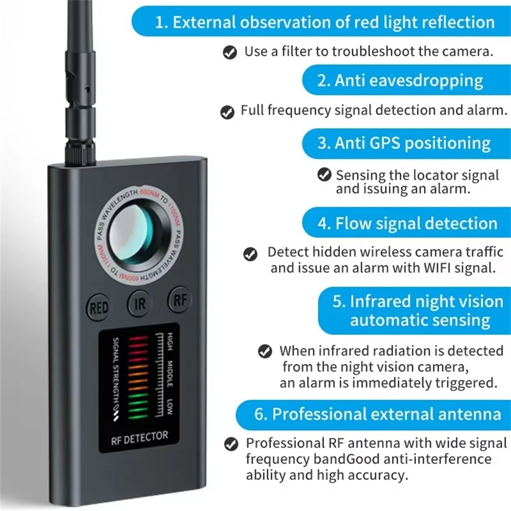Hidden Camera Detector Anti Sp - Electronics Gadgets Sale 评论和价格