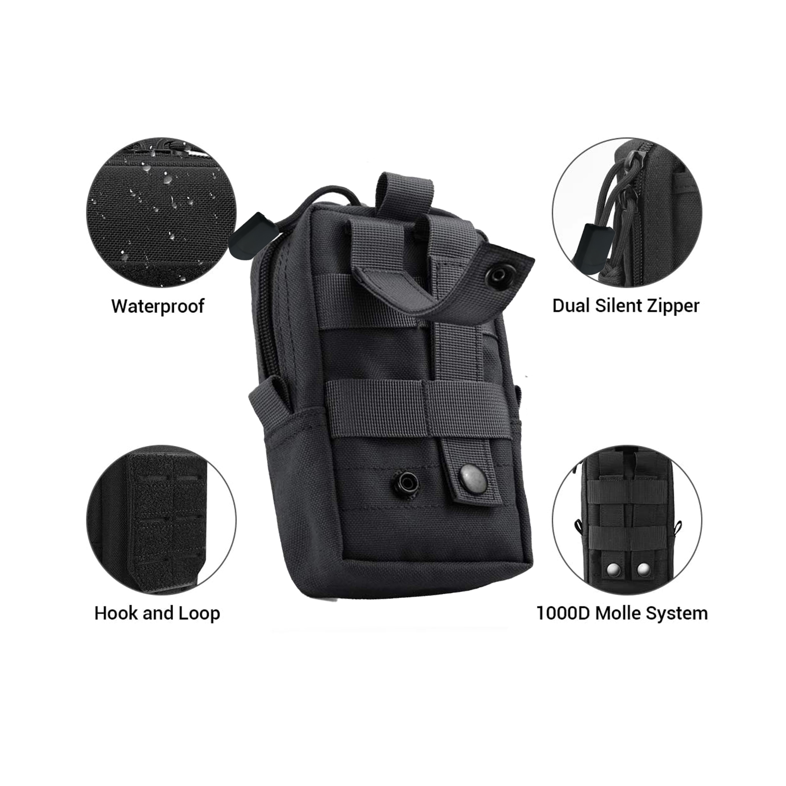Tactical Molle Pouch Waist Bag - Electronics And Gadgets 评论和价格