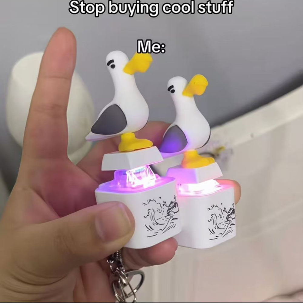 Mine Seagull Keycap Keychain L - Electronics Gadgets Wholesale 评论和价格
