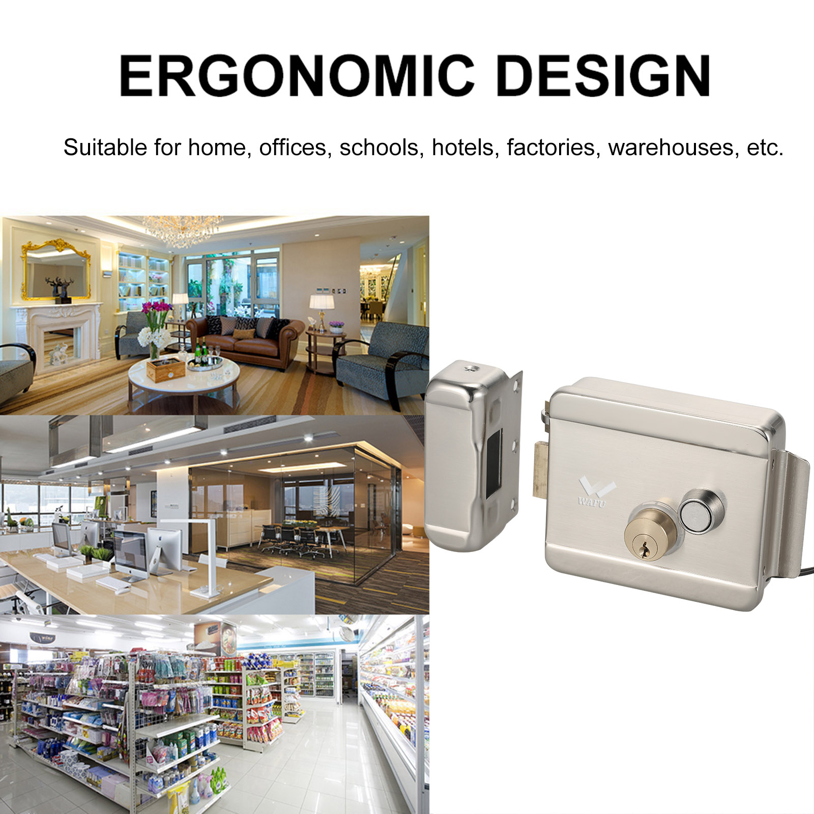 WAFU Smart Electric Gate Door  - Unique Electronics Gadgets 评论和价格