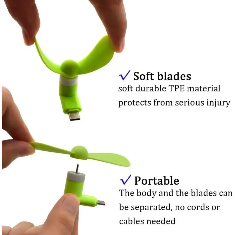 Type-C Mini Portable Micro Fan - Electronics Gadgets Sale 评论和价格