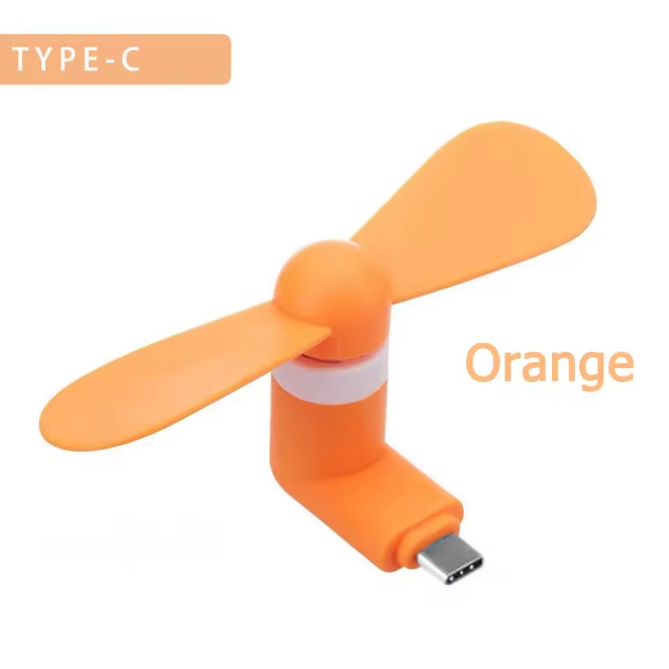 1 PCS Type C Mini Phone Fan Po - Electronics Gadgets Sale 评论和价格