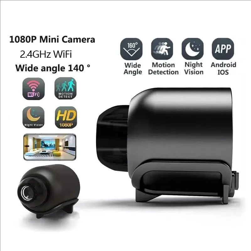 1080P HD Mini Camera WiFi Wire - Compact Camera Mirrorless 评论和价格