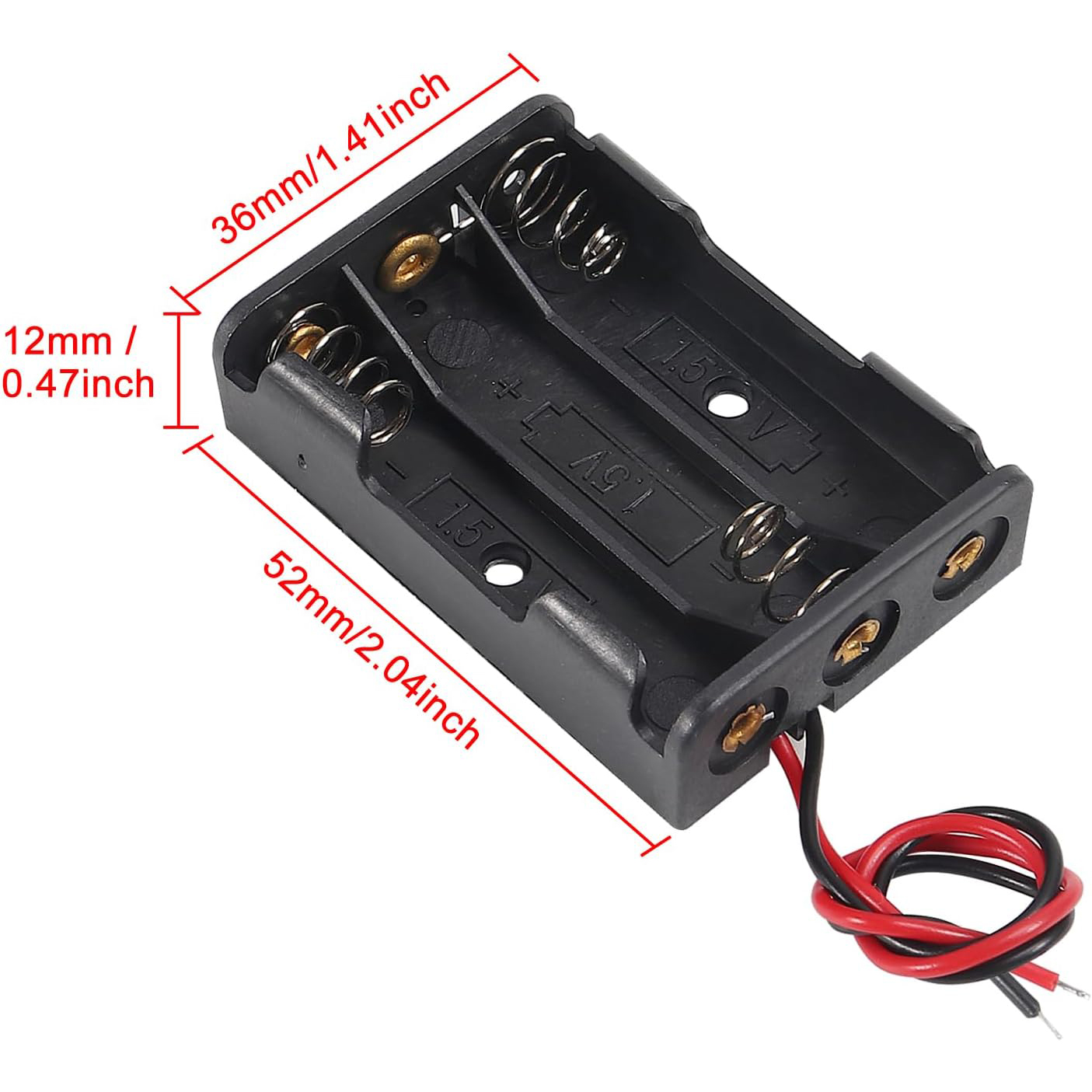 10pcs AAA Battery Holder 3X 1. - Unique Electronics Gadgets 评论和价格