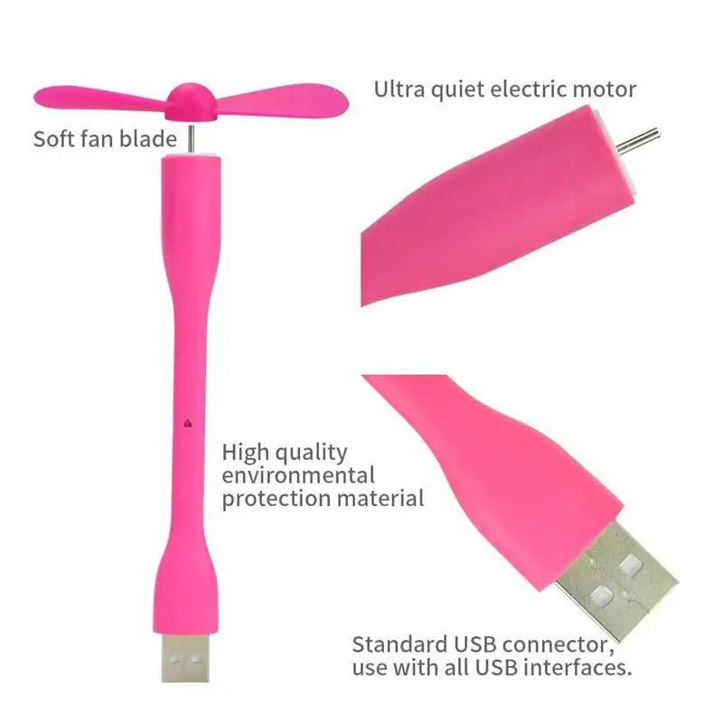 USB Fan Flexible Mini USB Outp - Electronics Gadgets Sale 评论和价格